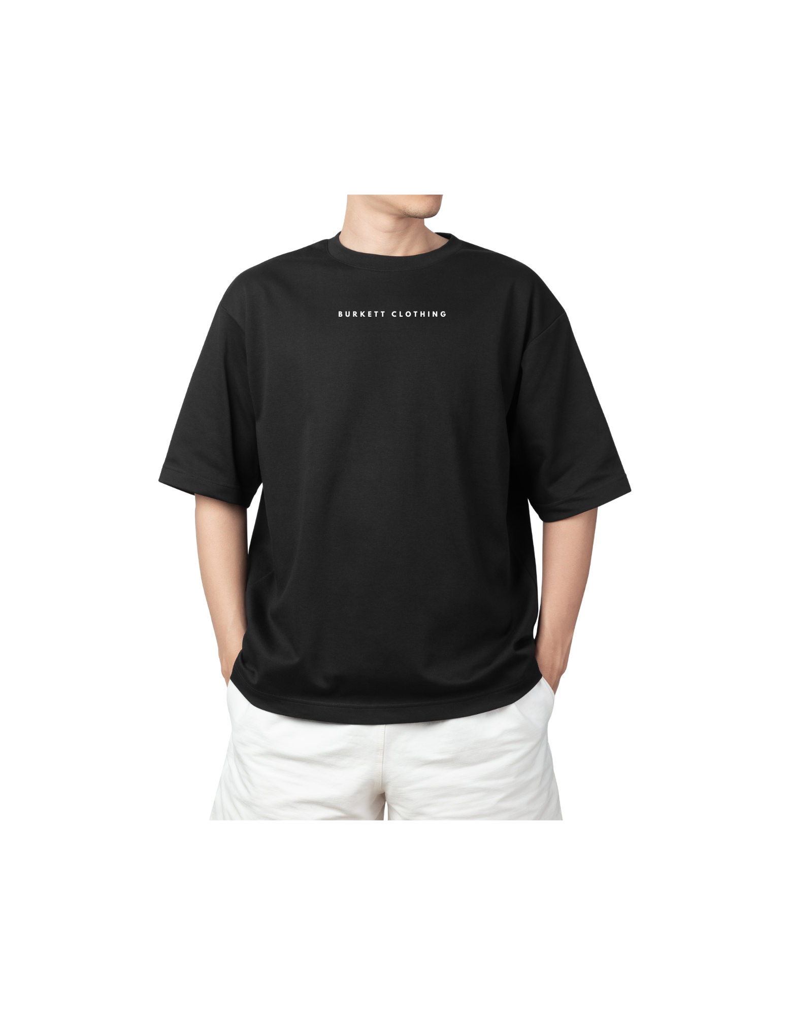 Black Oversized Burkett T - 2