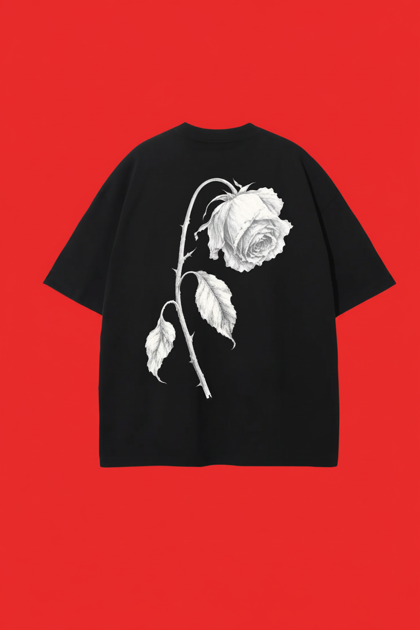 Black/White Oversized T